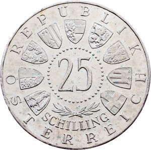 Austria, 25 Schilling 1957, Vienna