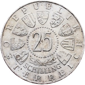Austria, 25 Schilling 1958, Vienna