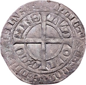 Belgium, Flanders, 1 Groat ND (1346-1364)