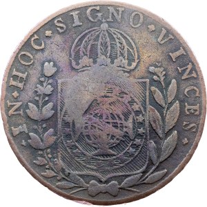 Brazil, 40 Reis 1825, R, Rio de Janeiro
