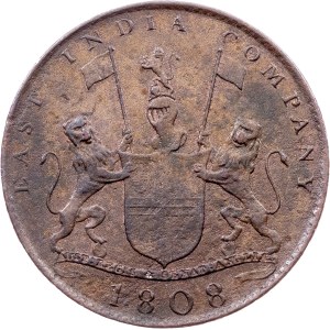 Madras Presidency, 10 Cash 1808, Soho