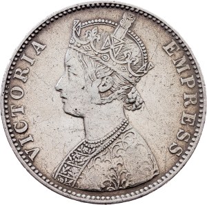 British India, 1 Rupee 1893, B, Bombay