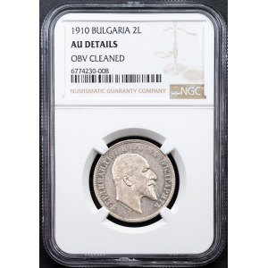 Bulgaria, 2 Leva 1910, Vienna