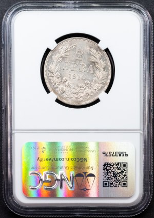 Bulgaria, 2 Leva 1910, Vienna