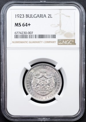 Bulgaria, 2 Leva 1923