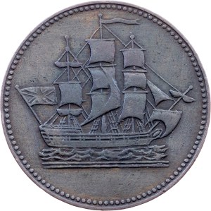 Prince Edward Island, 1/2 Penny Token ND (1829-1835)