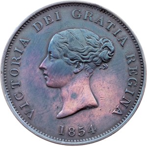 New Brunswick, 1 Penny 1854