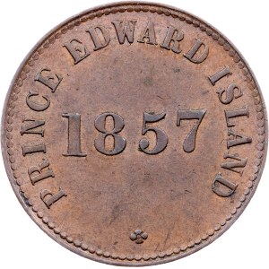 Prince Edward Island, 1/2 Penny Token 1857