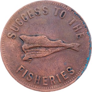 Prince Edward Island, 1/2 Penny Token ND (1859-1860), Heaton
