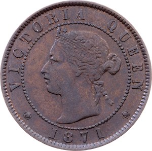 Prince Edward Island, 1 Cent 1871, Heaton