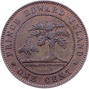 Prince Edward Island, 1 Cent 1871, Heaton