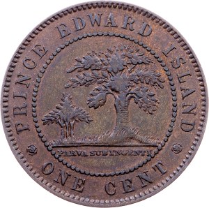 Prince Edward Island, 1 Cent 1871, Heaton