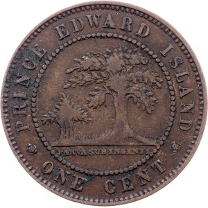 Prince Edward Island, 1 Cent 1871, Heaton
