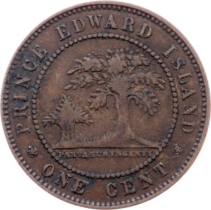 Prince Edward Island, 1 Cent 1871, Heaton