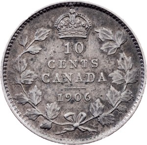 Canada, 10 Cents 1906, Ottawa