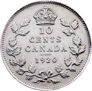 Canada, 10 Cents 1920, Ottawa