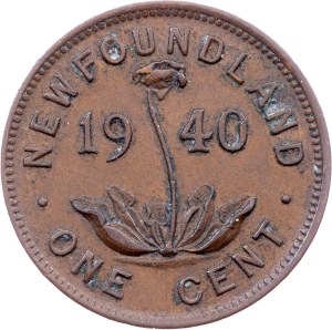 Newfoundland, 1 Cent 1940, Ottawa