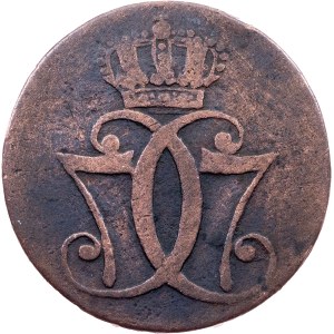Denmark, 1 Skilling 1771, KM, Copenhagen