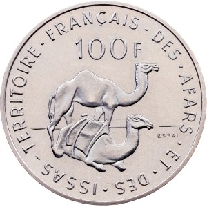 Afars and Issas, 100 Francs 1970, Paris