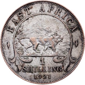 East Africa, 1 Shilling 1921, H, Heaton