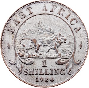 East Africa, 1 Shilling 1924, London