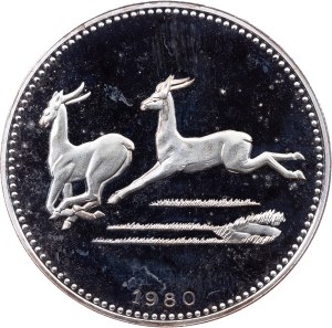 Equatorial Guinea, 2000 Ekuele 1980, CHI, Valcambi (Balerna)