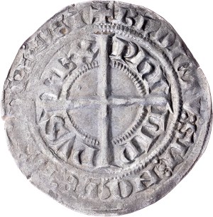 France, Gros à la Couronne ND (1337-1340)
