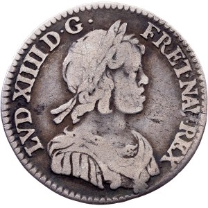 France, 1/12 Ecu 1644, A, Paris