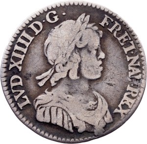France, 1/12 Ecu 1644, A, Paris