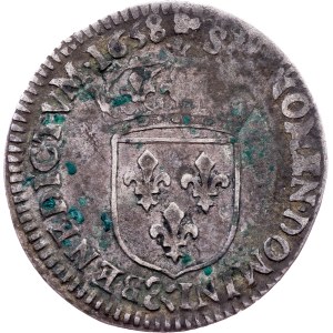 France, 1/12 Ecu 1658, &, Aix-en-Provence
