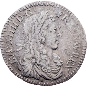 France, 1/12 Ecu 1660, &, Aix-en-Provence