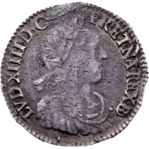 France, 1/12 Ecu 1660, Pau