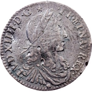 France, 1/12 Ecu 1662, D, Lyon