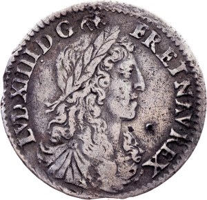 France, 1/12 Ecu 1662, A, Paris