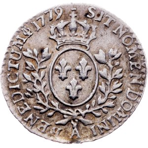 France, 1/20 Ecu 1779, A, Paris