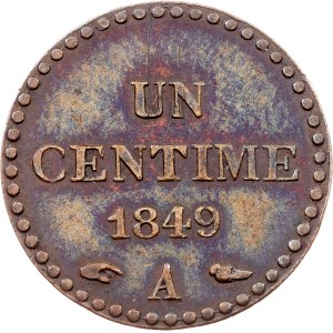 France, 1 Centime 1849, A, Paris