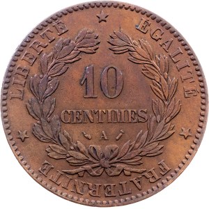 France, 10 Centimes 1896, A, Paris