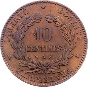 France, 10 Centimes 1896, A, Paris