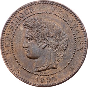 France, 10 Centimes 1897, A, Paris