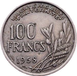 France, 100 Francs 1958, Paris