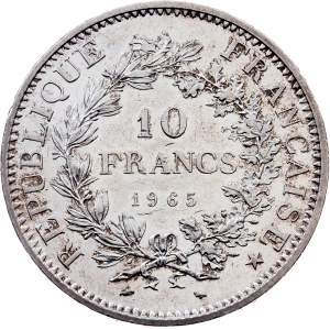 France, 10 Francs 1965, Paris