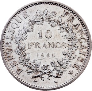 France, 10 Francs 1965, Paris