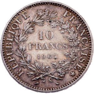 France, 10 Francs 1965, Paris