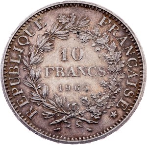France, 10 Francs 1965, Paris