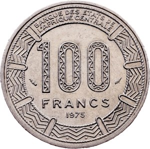 Gabon, 100 Francs 1975, Paris