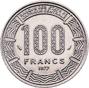 Gabon, 100 Francs 1977, Paris