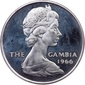 Gambia, 4 Shillings 1966, London