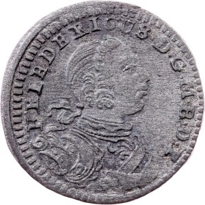 Margraviate of Brandenburg-Bayreuth, 1 Pfennig 1748, CLR, Bayreuth