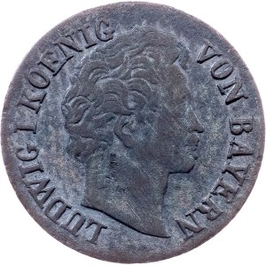 Kingdom of Bavaria, 1 Kreuzer 1835, Munich