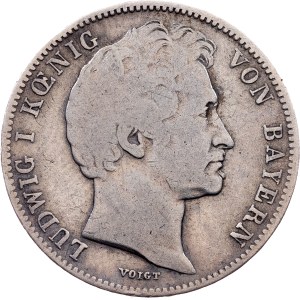 Kingdom of Bavaria, 1/2 Gulden 1845, Munich